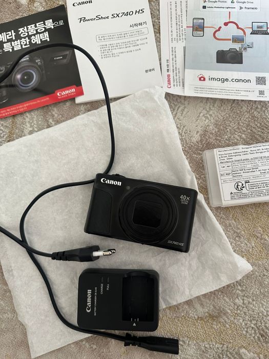 Canon камера, бір апта колданылган келісім бар