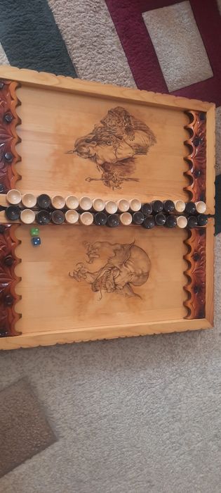 Нарды ручной работы