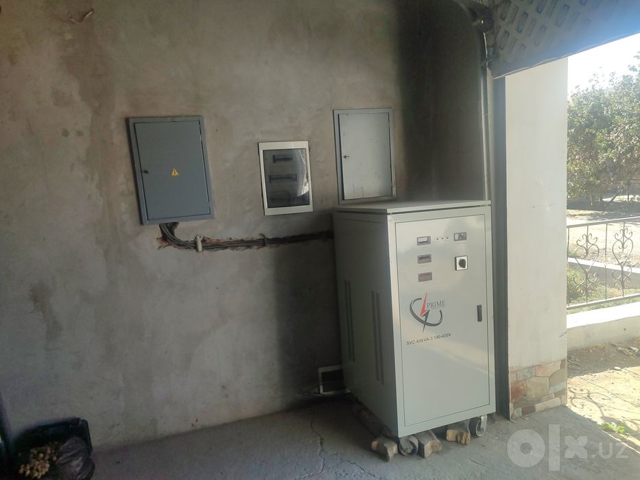 Сотилади PRIME Electrotechnica SVC 60kVA 3 стабилизатор ишлаши зур ...