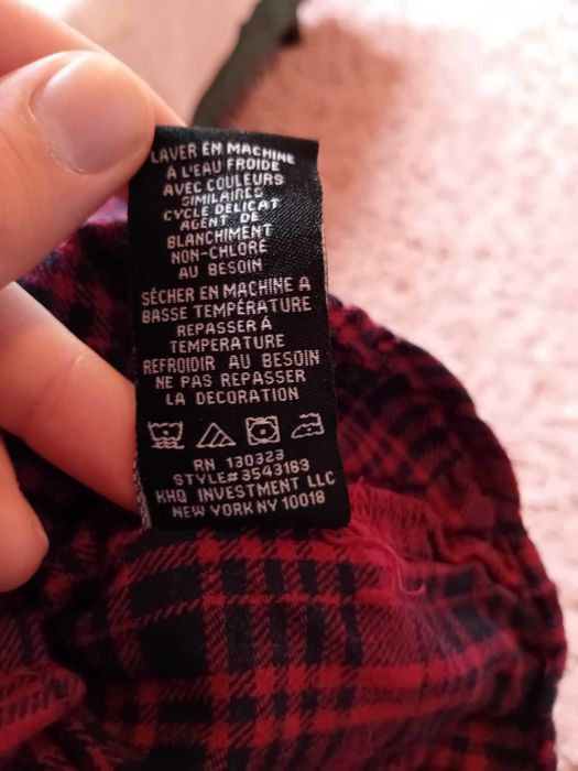 Оригинална бебешка риза Calvin Klein - размер 86