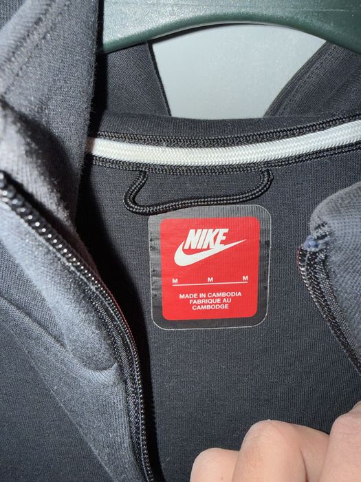 Nike tech fleece panda горнище М размер