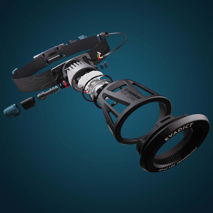 Lanternă Frontală Alergare Trail Running - produs resigilat Decathlon