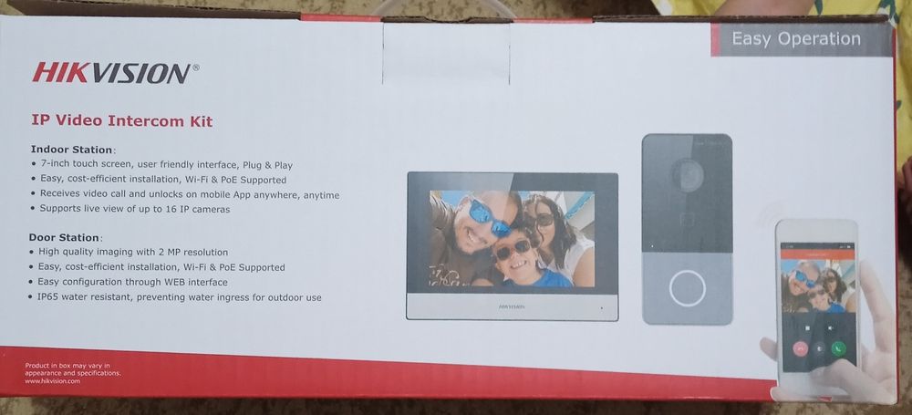 Продается домофон Hikvision 603. wi-fi. New. Remont domofon.