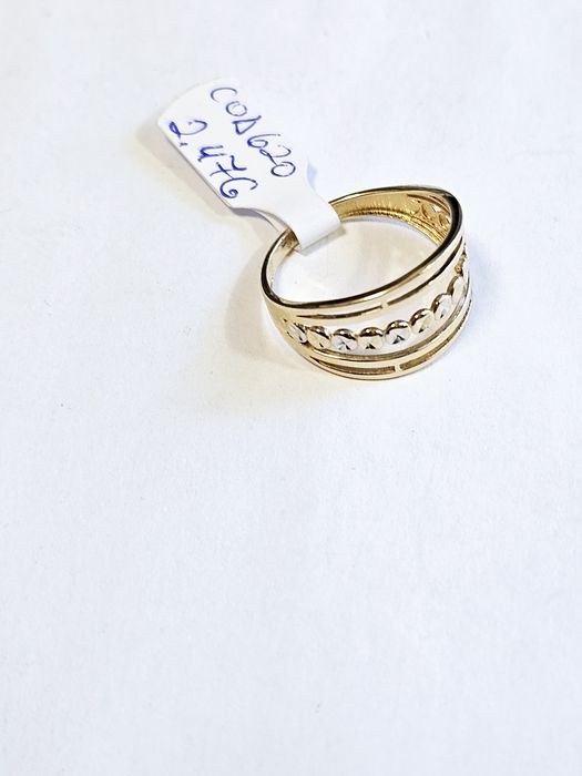 Vand inel dama din aur 14 k 2.47 g cod 620