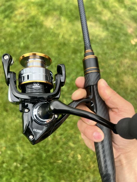 Set spinning 1.80m 8-25g + mulinetă 3000 nouă