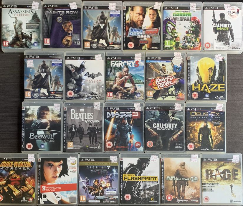 PS3 Игри playstation 3, плейстейшън 3 - 8 лв