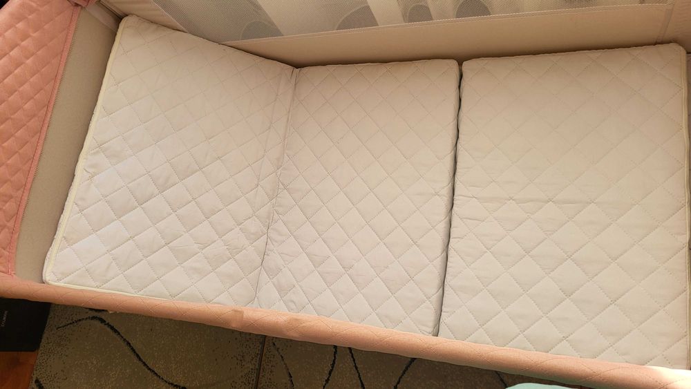 Vand patut roz pliabil + 2 saltele