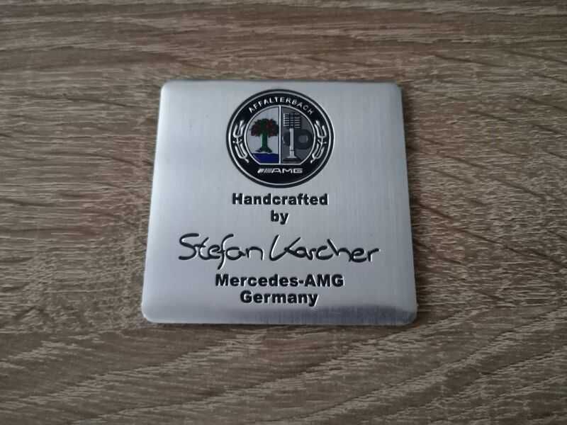 AMG Handcrafted by Stefan Karcher стикер