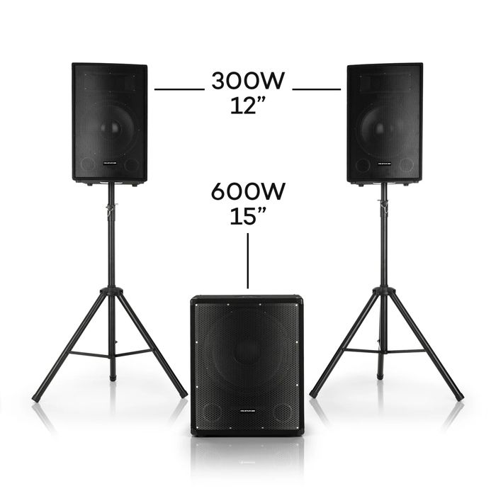 Boxe Auna pro cube 1200w