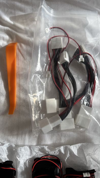 Lumina atmosferica LED alb, maner usa Toyota Corolla 2019-2024
