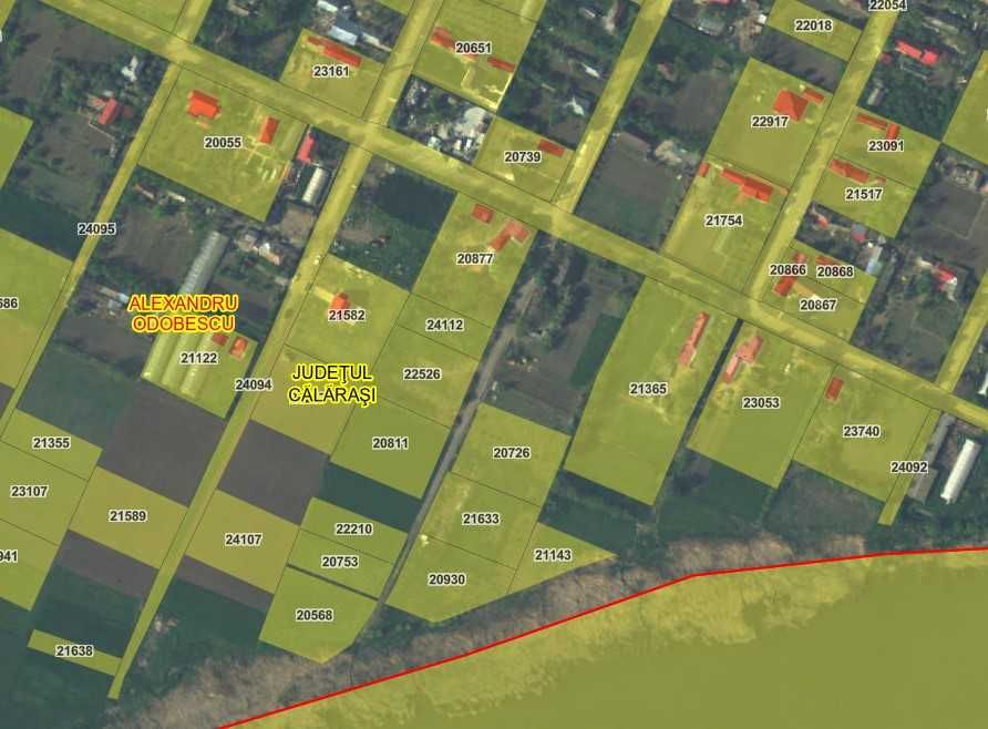 Casă + teren 2188 mp aproape de Lacul Gălățui, Alexandru Odobescu, Călărași
