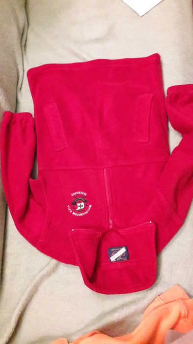 pantalon roz,bluza, rochie blugi fete 134-140 cm+bonus pluş