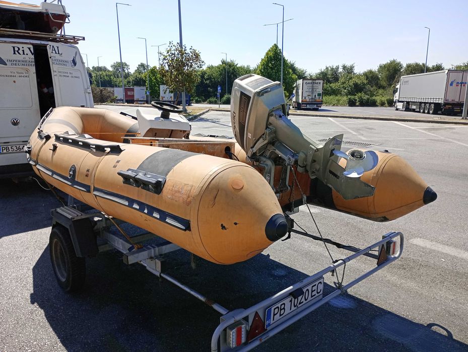 Лодка RIB-bat 4,50м , с д-л Suzuki 25HP, вн. от И-я