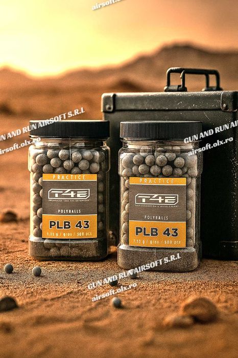 20 JOULI+!! Pistol ~Cu Bile De Cauciuc~ (Glock Gen.5) Co2 ~ Modificat