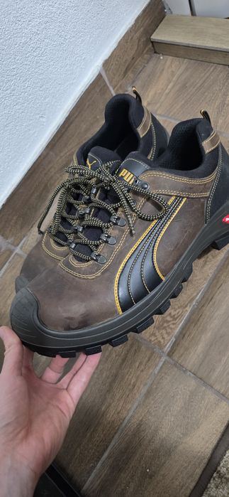 Puma Мъжки работни обувки с бомбе, 48 номер