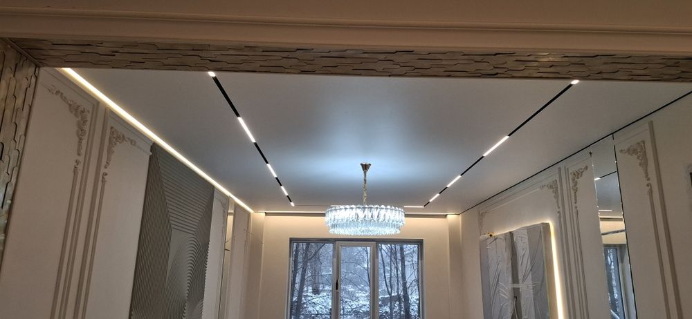 Натяжные потолки