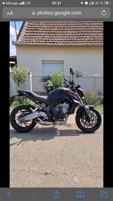 Honda cb 650 F 2014