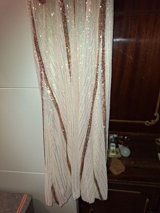 Rochie de seara crem