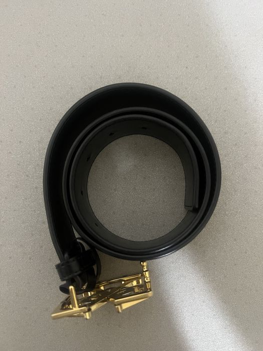 Curea Pinko argintiu cu aurii