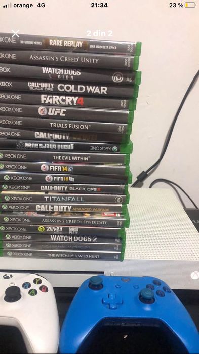 Xbox nou,jocuri si manetele