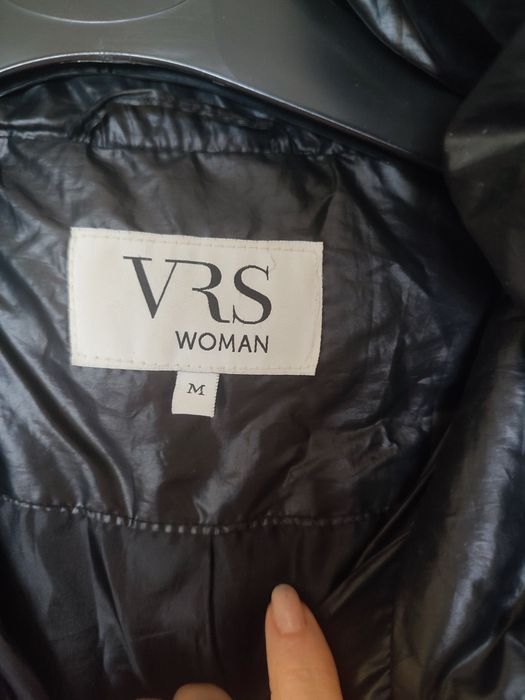 Черна топла шуба