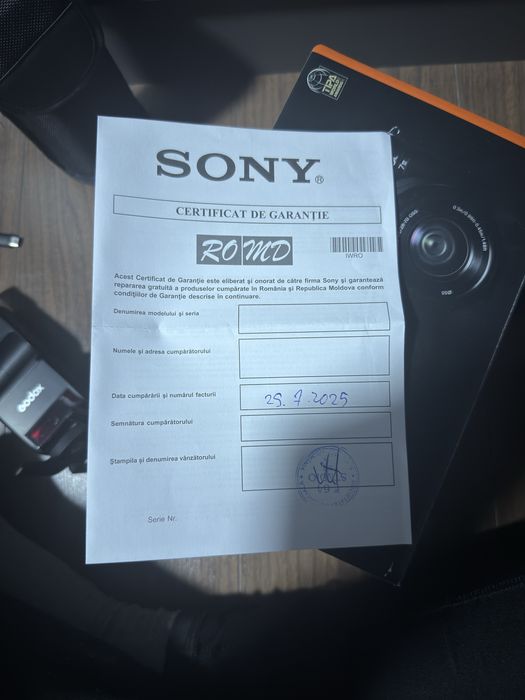 Camera Body Sony A7 III / A7 3  -- 5195 Cadre cu GARANȚIE până în 2027