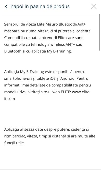 Bluetooth smart  elite ant+ PWR