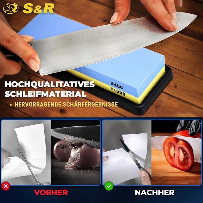 точило за нож, заточващ камък, острило S&R,  Германия