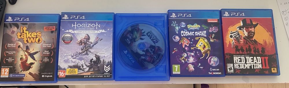 Продам игры на PS4-PS5