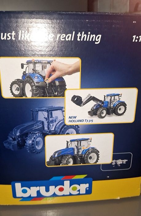 Трактор Steyr 6300 с погрузчиком Bruder