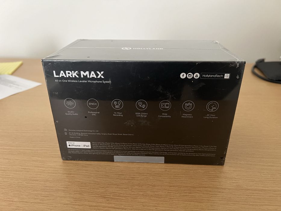 Петличка Hollyland Lark Max Duo