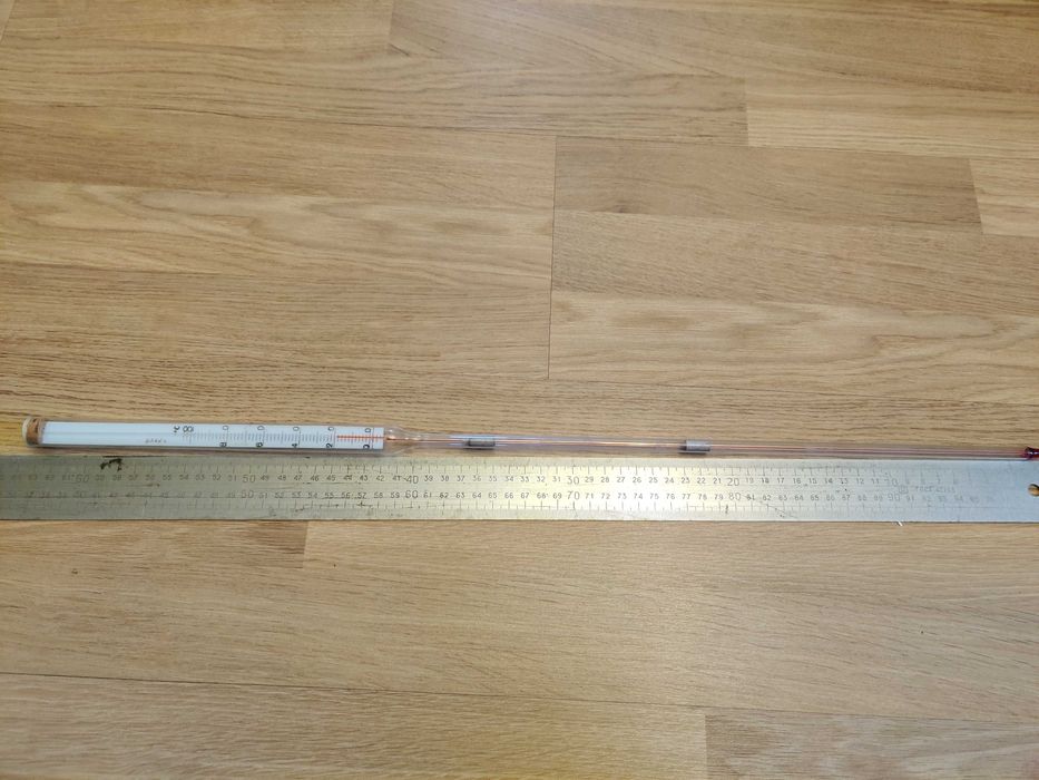 Термометр длинный 63 см.