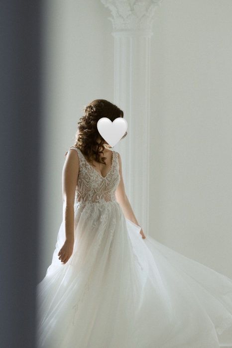 Свадебное платье из Турции, М-L