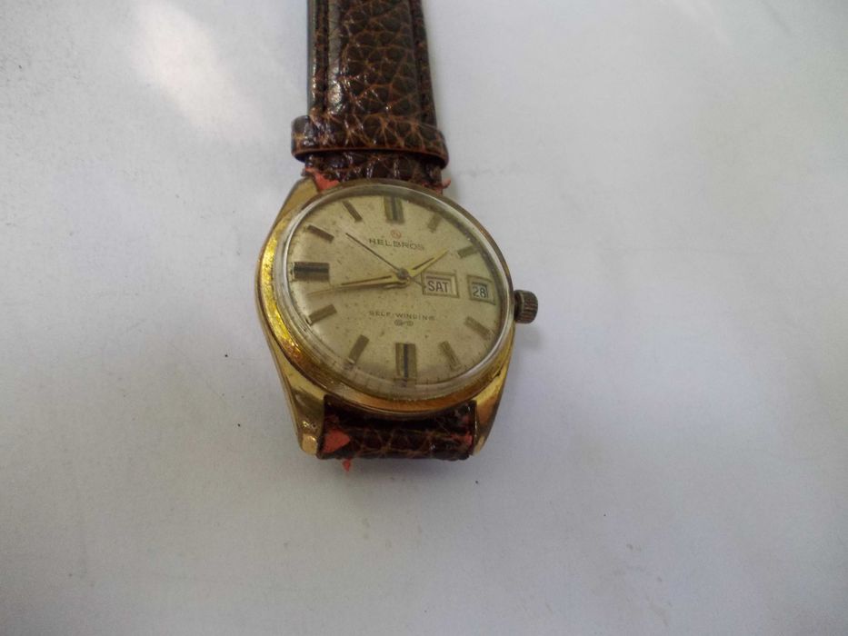 Ceas vechi automatic HELBROS defect