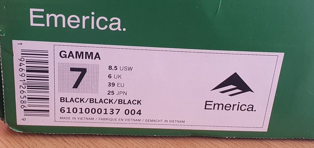 Shoes Emerica Gamma nr 39 25cm