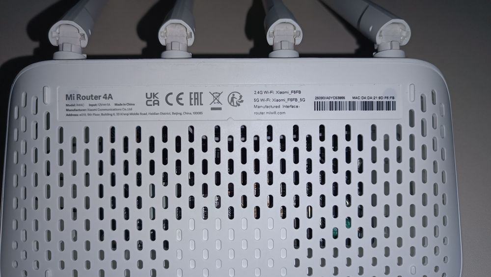 Роутер, xiaomi router 4A 5ghz