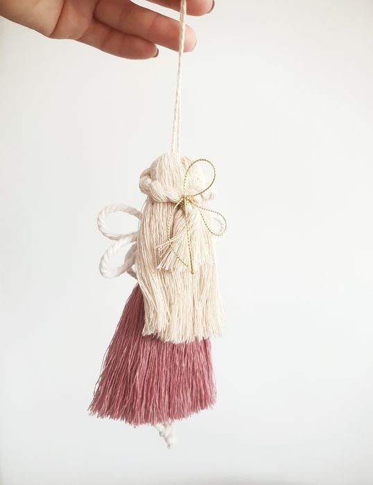 Макраме декорация за бебешка стая | Ръчно изработен подарък | Бохо сти