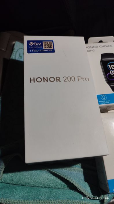 Honor 200 pro часы и наушники