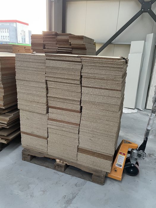 Polite pal pretaiat pentru rafturi depozit 66.5 x 43  sau 50 cm