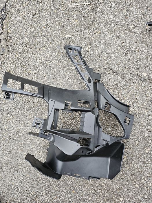 W222 предна броня лайсни решетка абсорбер греда държач спойлер основа