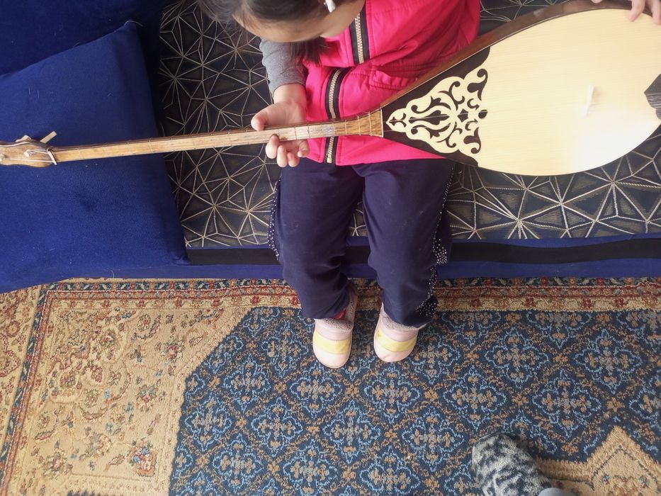 Домбыра новая+ чехол 9990 торг!