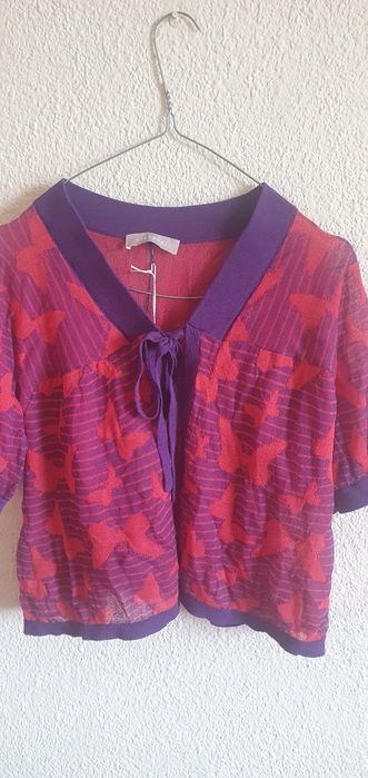 Blaser Stefanel nou cu eticheta oranj cu mov S/M