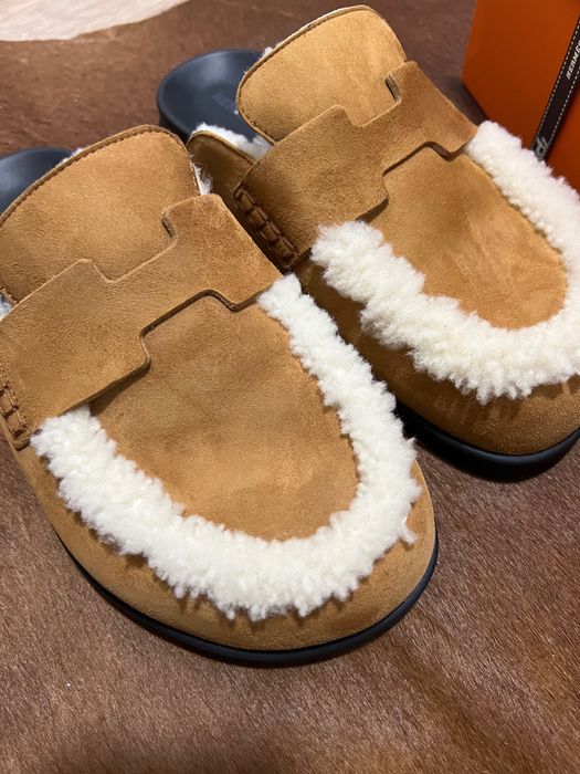 Hermes Go mule сандали