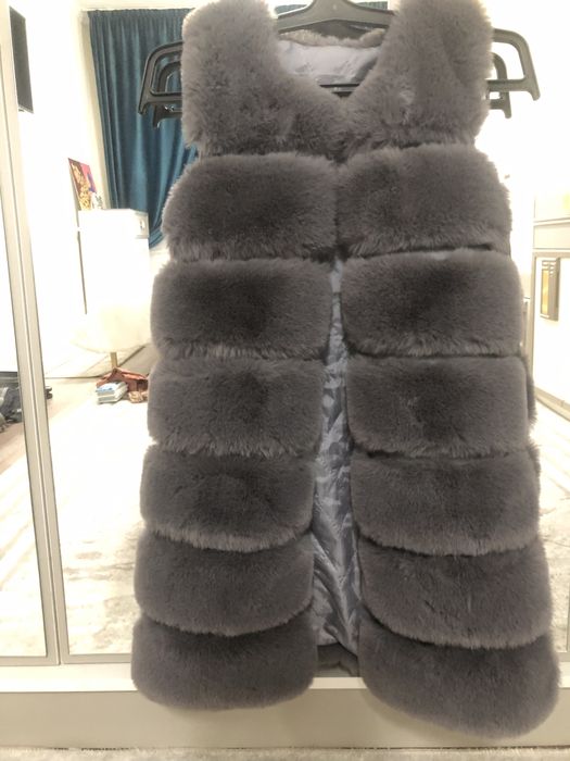 Норковая безрукавка