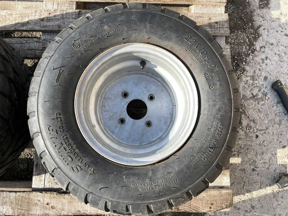 10 цола Задни Джанти 4х110 за ATV 8J гуми 22х10-10