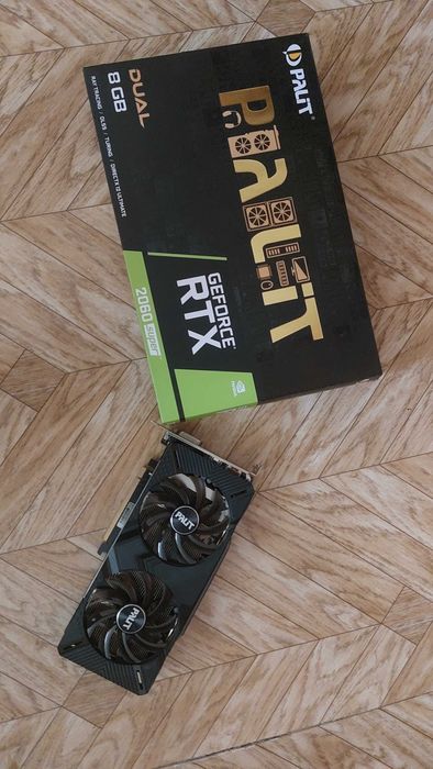Продаётся видеокарта PALIT RTX 2060 super