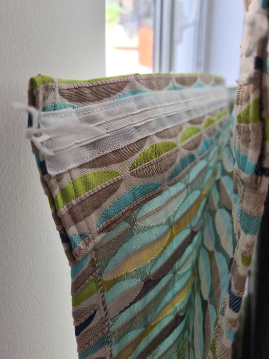 2 бр. чисто нови супер свежи плътни дълги пердета/завеси