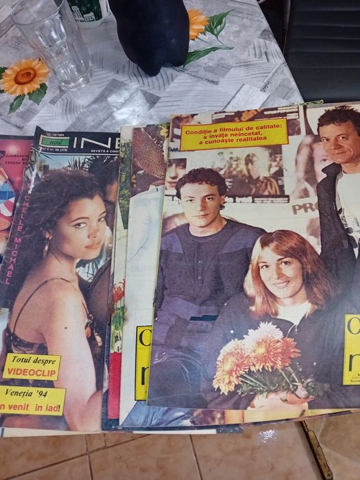Colecție reviste cinema 49 de buc  din 1983 -1994
