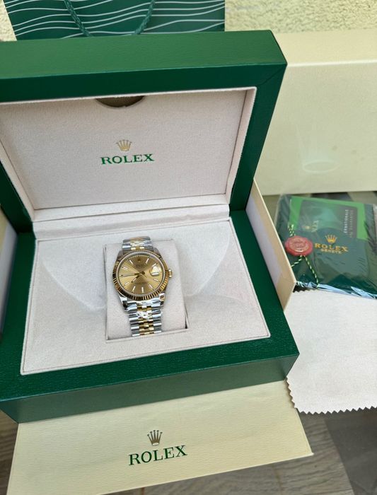 Ceas Rolex Automatic Lady Silver-Gold President Datejust 36MM