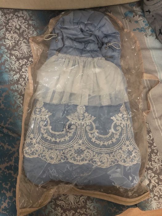 Комбинезон кокон на выписку